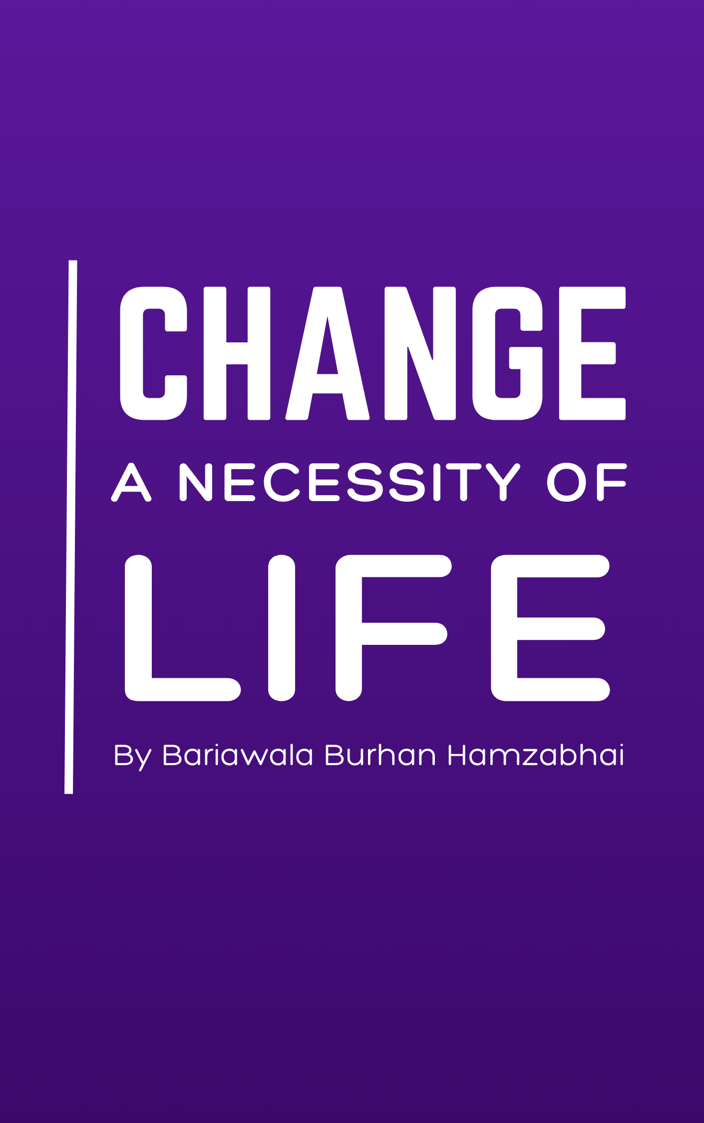 Overthinking a book by burhanuddin mulla hamzabhai cover page