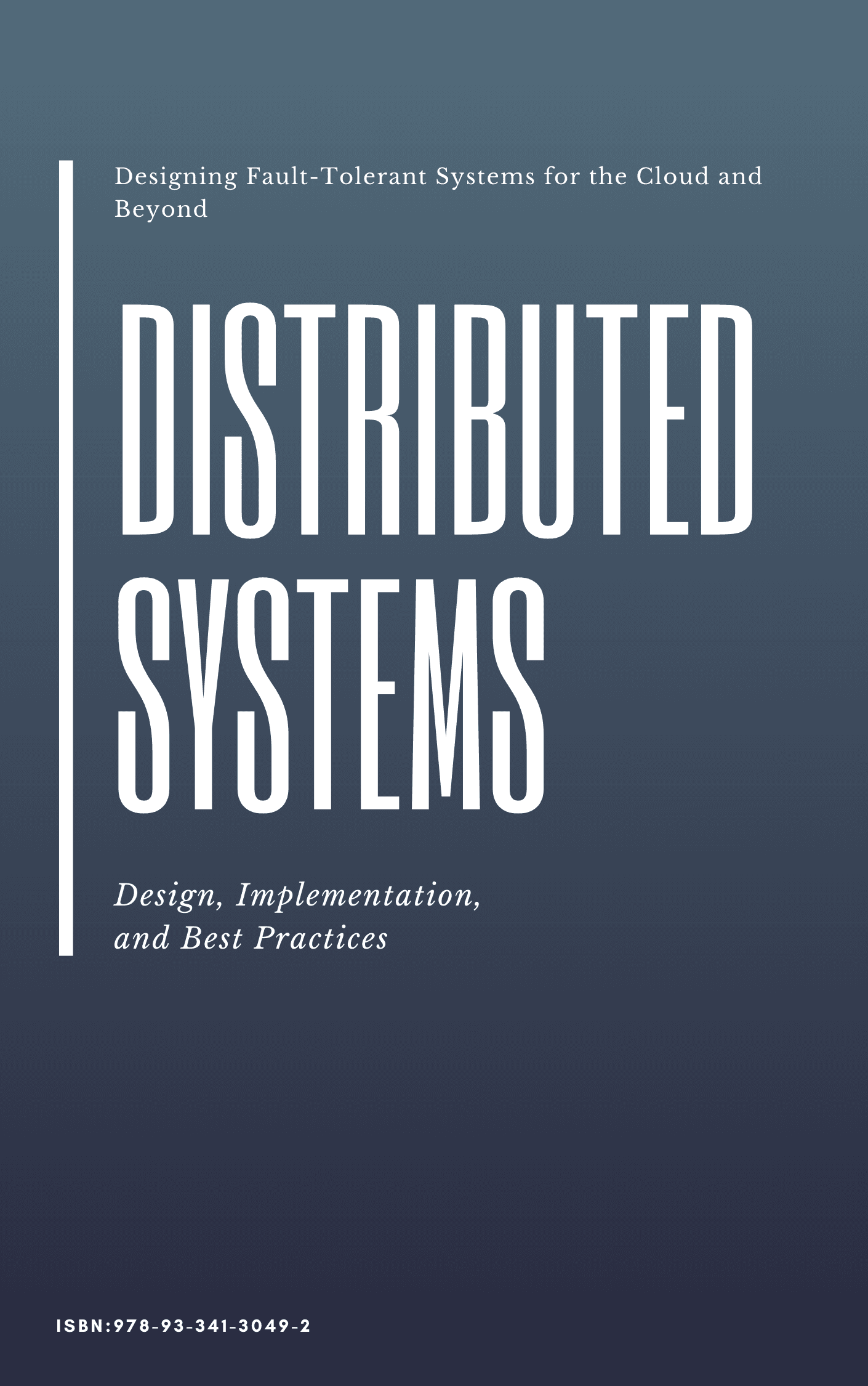 Distributed Systems a book by burhanuddin mulla hamzabhai cover page